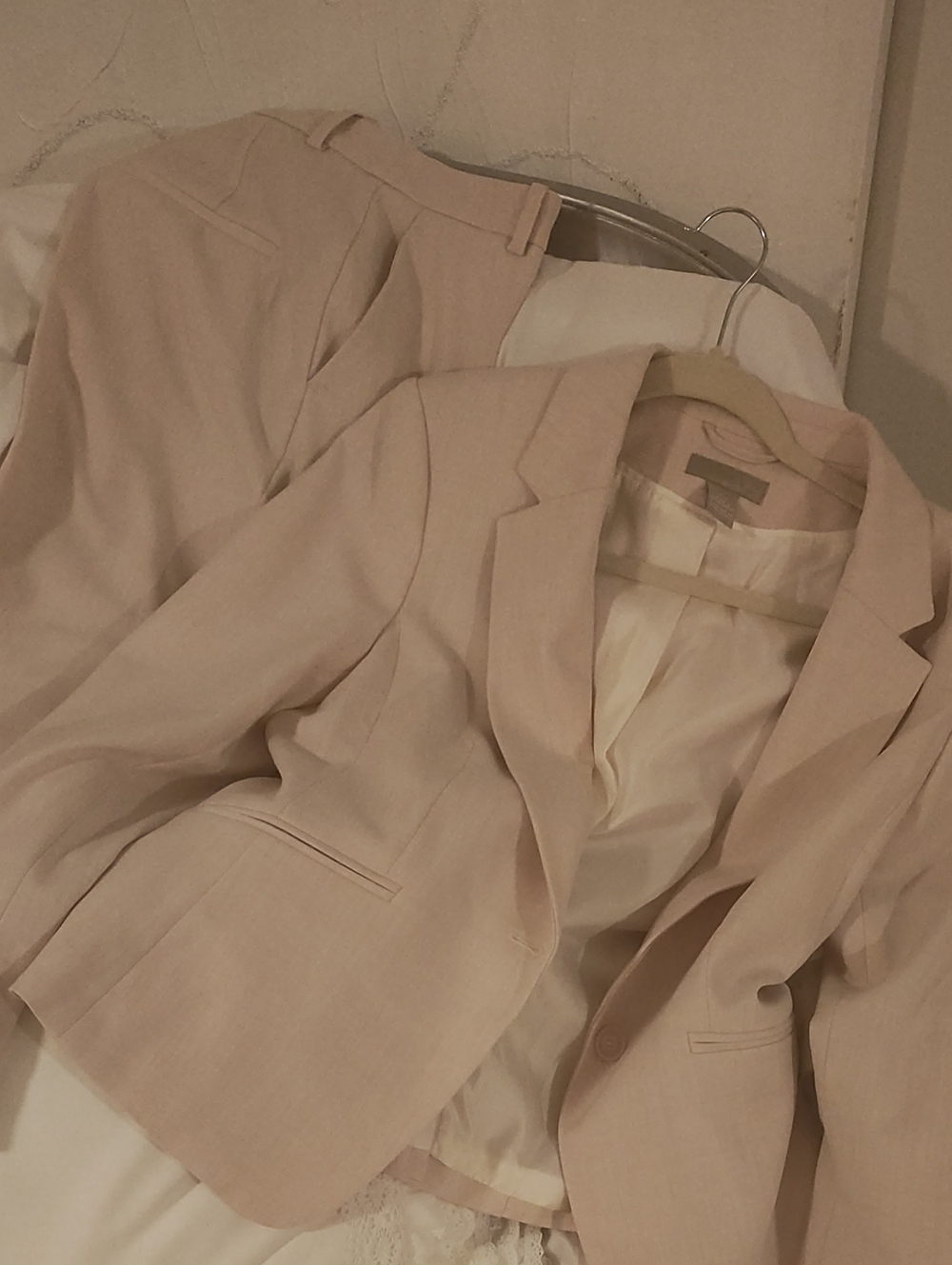 H&M Blush Pink Tailored Blazer